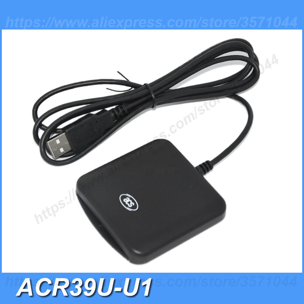 ACR39U-U1 ACR39U Protable Contact Smart IC Chip Card Reader Writer MAC&Linux OS
