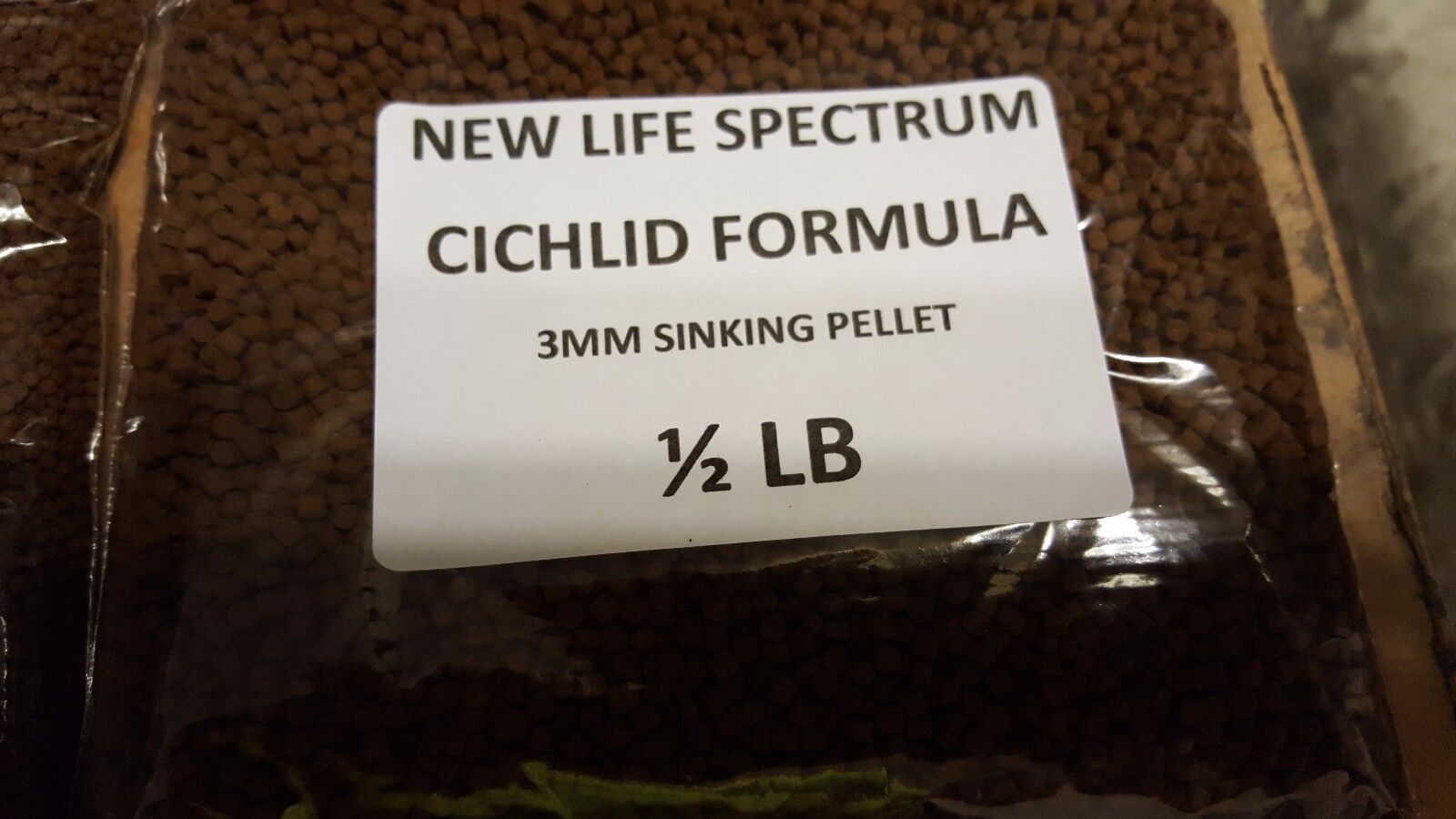 New Life Spectrum fish food - 1/2LB bulk packaging Great for African Cichlids