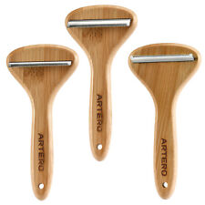 Bamboo Handle Dog Deshedding Tools No Damage Loose Hair and Undercoat Removal picture