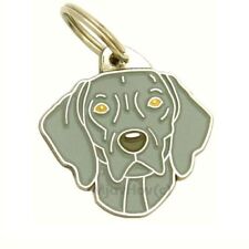 Dog name ID Tag,  Weimaraner, Personalized, Engraved, Handmade, Charm picture