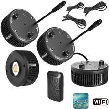 Kessil WiFi QUAD REEF BUNDLE 4 A360X Tuna Blue 3 K-Link Cables 1 WiFi Dongle picture