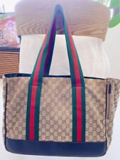 GUCCI Dog Carry bag Sherry Line GG Mark Carrier Bag Tote type F/S From JAPAN picture