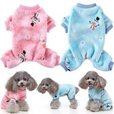 Dog Pajamas Dog Jumpsuit Pet Costume Clothes Cat Warm Coat Jacket Puppy Outfits picture