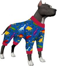 LovinPet Large Dog Clothes Dog Shirt Post Surgery Wear/Big Dog jumpsuit picture