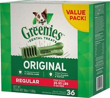 Greenies Dental Chews for Dogs, Regular, 36 Count (Pack of 5) picture