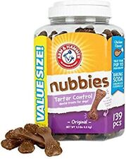 Arm & Hammer for Pets Nubbies Tartar Control Dental Treats for Dogs, Value Pack, picture