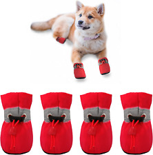 Dog Boots Paw Protector, Anti-Slip Dog Shoes，These Comfortable Soft-Soled Dog Sh picture