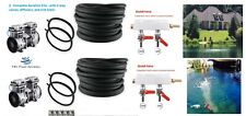 DIYPondPro LARGE Pond Aerator System w/2 PUMPS/ 200' WTD Hose/4 RING Diffuser's picture