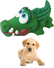 Crocodile Sensory Dog Toy Natural Rubber (Latex), Lead-Free & Medium  picture