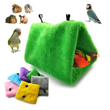 Parrot House Triangle Shape Cotton Plush Triangle Shape Bird Cage Pet Supplies picture