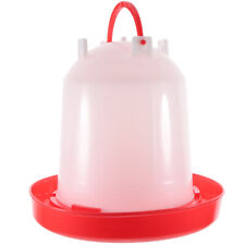 2PCS Poultry Waterer 5L Chicken Cup Drinking Fountain Drinker Feeding Dispenser picture