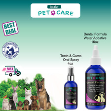 DOG TEETH CLEANING SPRAY PET Bad Breath treatment Mouthwash Water Additive picture
