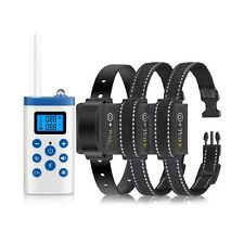 PetJoy 2-in-1Bark Collar for Large Dog, 3 Dog Shock Collar with Remote, Dog B... picture