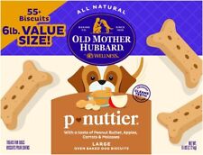 Old Mother Hubbard by Wellness Classic P-Nuttier Value Box Natural Dog Treats, C picture