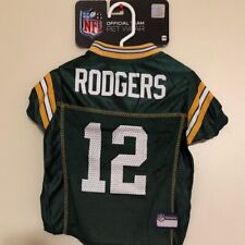 AARON RODGERS #12 Green Bay Packers 2021 NFLPA Dog Jersey Green, Sizes XS-XL picture