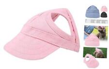  Pet Dog Sun Protection Visor Hat with Adjustable Strap Sport Hat (L) (Pink L) picture