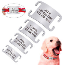 500pcs Personalized Name ID Tag Slide On 1/4-3/8