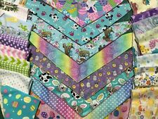 125 Easter Spring Dog Grooming BANDANAS  25M 75L 25XL Pet Scarf HOLIDAY TieOn picture