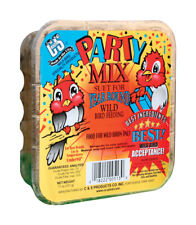 C&S Products  Party Mix  Assorted Species  Wild Bird Food  Beef Suet  11 oz. picture