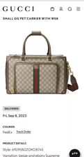 BRAND NEW NWT Gucci Pet carrier picture