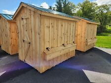 Amish Made CHICKEN COOP 6x8- Full Perch- 7 Nesting Boxes- Two 24