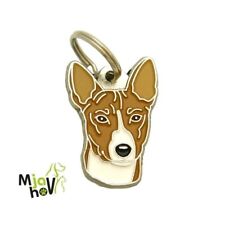 Dog name ID Tag,  Basenji, Personalised, Engraved, Handmade, Charm picture