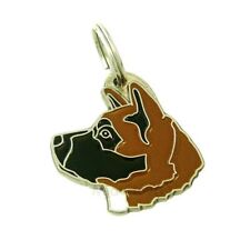Dog name ID tag American Akita, Personalized, Engraved, Handmade, Charm picture