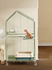 Cat Cage Villa Home Indoor Super Large Free Space Cat Nest Two Or Three Layers  picture