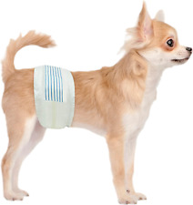 400 Count Dog Wraps Male X-Small 9-14 in Super Absorbent Disposable Diapers picture