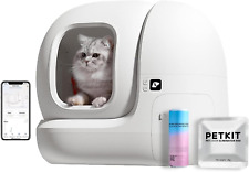 Self Cleaning Cat Litter Box, Automatic App Control Smart Litter Box with 76L X- picture
