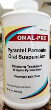 Pyrantel Pamoate Suspension 32 oz (Quart) Dewormer 50mg/ml----box of 12 bottles picture