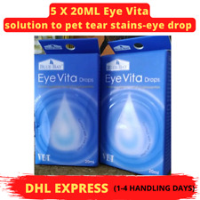 5 box X 20ML Eye Vita solution ​for Pet tear stains-eye drop to stop tears picture