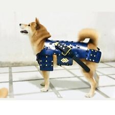 Japanese Style Handmade Costumes Samurai Armor For Dog Made from Genuine Leather picture