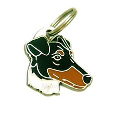 Dog name ID Tag Smooth Fox Terrier, Personalized, Engraved, Handmade, Charm picture