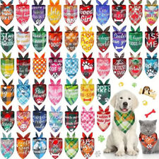 dog bandanas bulk 50 Stylish pcs Assorted Cute Pet Bib Scarves for Daily Wear picture