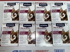 Lot Of 8 Pet Armor 7 Way De-Wormer Med/Large Dogs 48 Chewables BRAND NEW picture