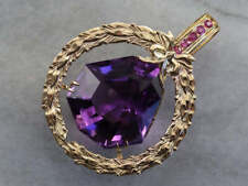 Amethyst and Rudy Statement Pendant picture