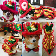 Chinese Lion Dance Christmas Costume for Pet Dog Cat Funny Dress Party Clothes picture