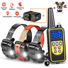 880 YD Remote Dog Training Shock Collar Waterproof for Small Medium Large Dogs picture
