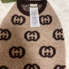 Gucci GG Mohair Dog Sweater Dog Wear Size M Unused F5 picture