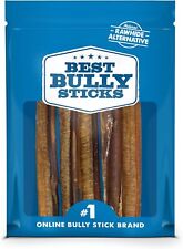 Best Bully Sticks 6 Inch All-Natural Bully Sticks for Dogs - 6” Fully Digestible picture