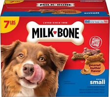Milk-Bone Peanut Butter Flavor Dog Treats, Small Biscuits, 7 Pounds picture