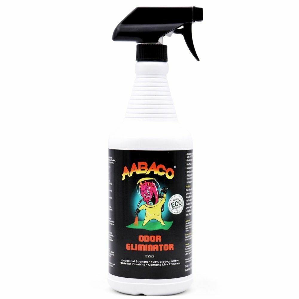 PET ODOR ELIMINATOR AND STAIN REMOVER INDUSTRIAL STRENGTH-ENZYME CLEANER AABACO