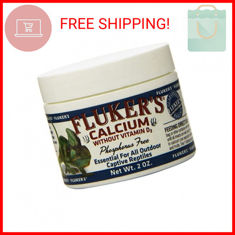 Fluker's Reptile Calcium Supplement Without Vitamin D3