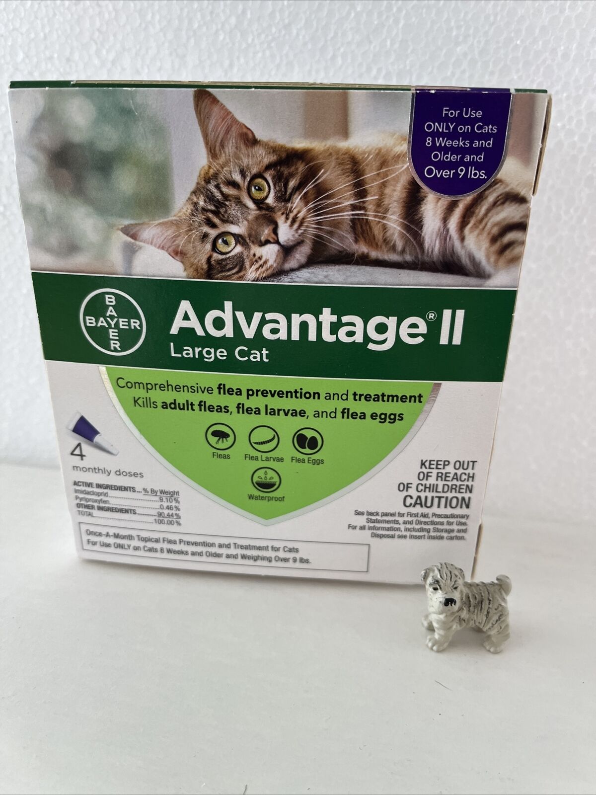 Advantage Large Cat / 4 Dose / Flea and Tick Remedies NEW