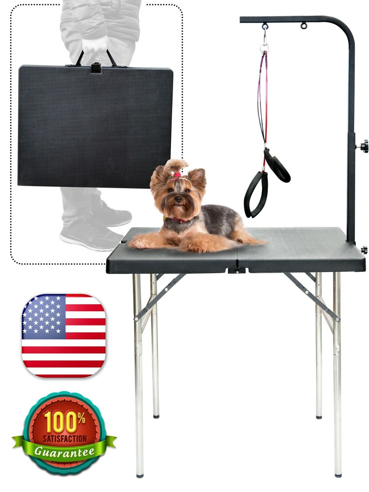 32\'\' Portable & Space saving Pet Dog Grooming Table Foldable & Professional