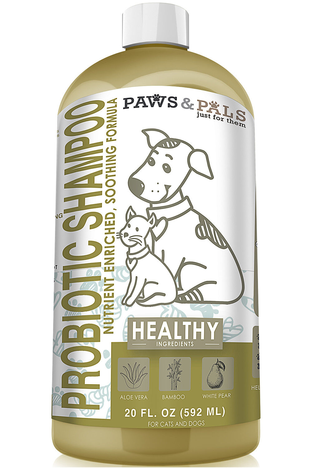 Probiotic Pet Shampoo for Dogs Cats Conditioner Scrub Cleaning Bath Shower Wash