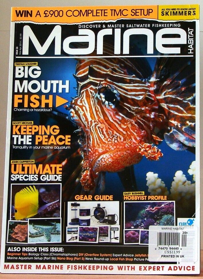 MARINE Magazine Big Mouth Fish ULTIMATE Species Guide GEAR Guide UK Printed $12