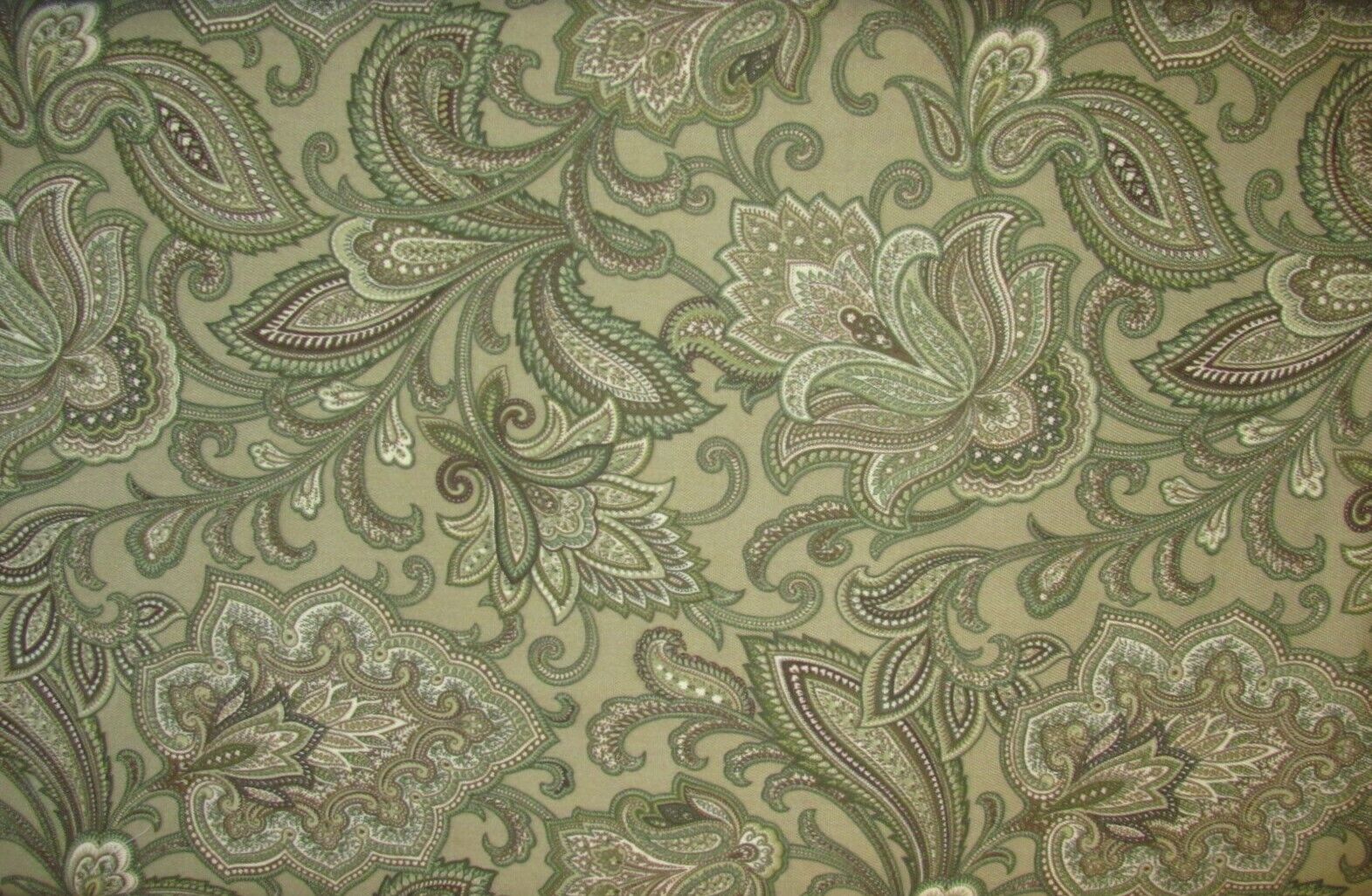Upholstery Fabric Paisley Flowers 30\