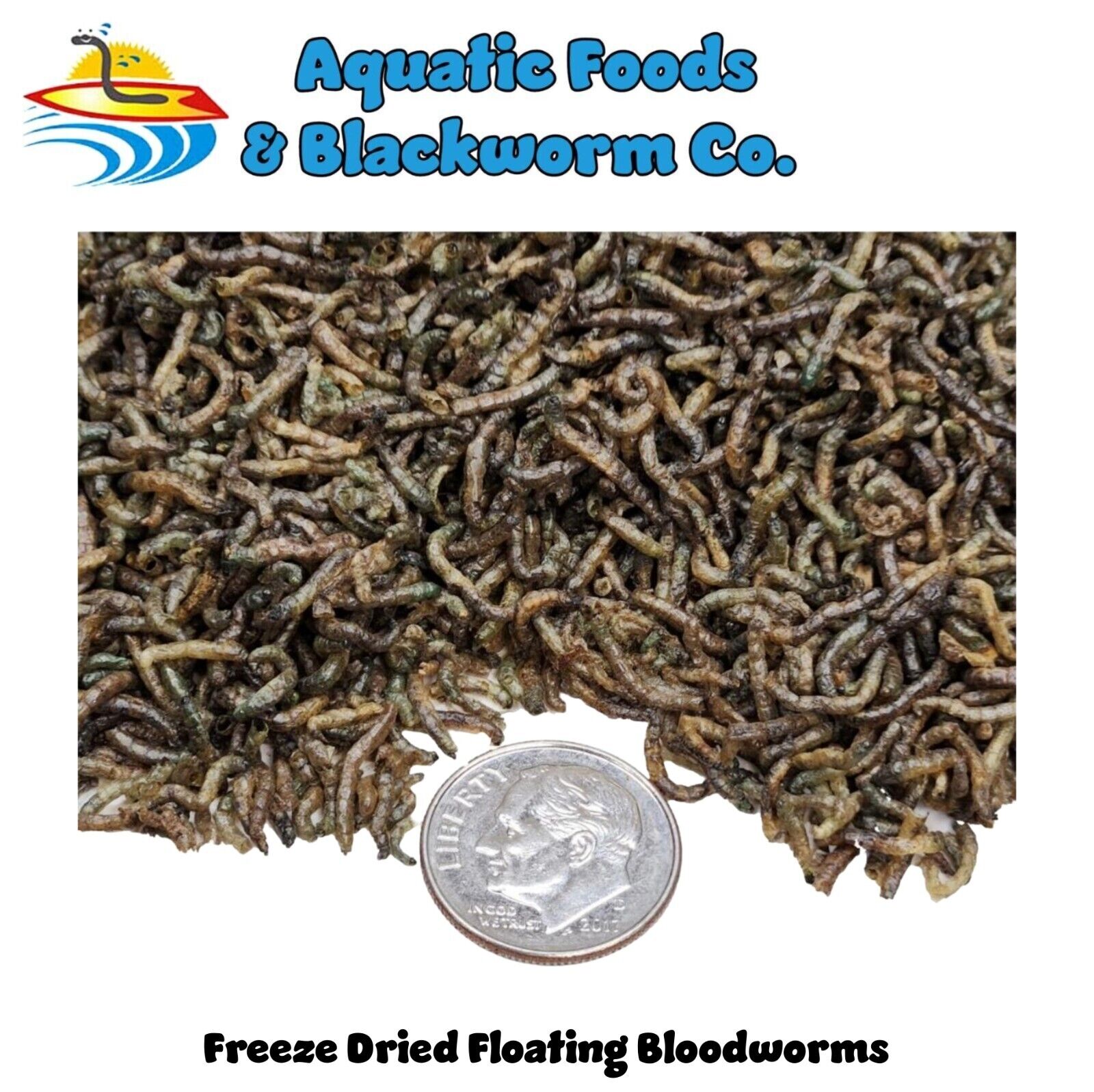Bloodworms, Grade A Freeze Dried Bloodworms for Betta Fish, Carnivorous Plants
